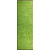 vidaXL Doormat Washable Green 60x180 cm