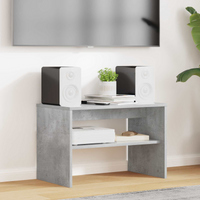 vidaXL TV Cabinet Concrete Grey 60 x 35 x 40 cm Engineered Wood