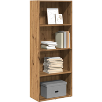vidaXL Bookcase Artisian Oak 60x30x152 cm Engineered Wood