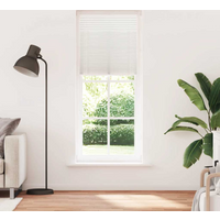 Plisse Blind 90x200cm White Pleated Blind