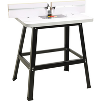vidaXL Router Table Steel and MDF 81x61x88 cm