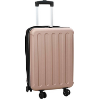 vidaXL Suitcase Folding Rose gold 34 x 23 x 55.5 cm ABS Plastic