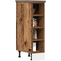 vidaXL Bottom Cabinet Riga Old Wood 20x44.5x81.5 cm Engineered Wood