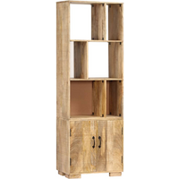vidaXL Bookshelf 60x35x180 cm Solid Mango Wood