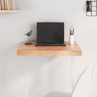vidaXL Table Top Light Brown 60x50x(2-6) cm Treated Solid Wood Oak