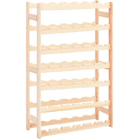 vidaXL Wine Rack for 42 Bottles Pinewood