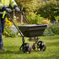 vidaXL Spreader Black 82 x 46 x 75 cm PVC and Steel