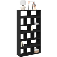 vidaXL Bookcase Black 100x33x187.5 cm Engineered Wood