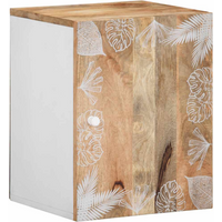 vidaXL Bathroom Hanging Cabinet 38x33.5x48 cm Solid Wood Mango