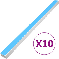 vidaXL Cable Trunking Self-Adhesive 50x25 mm 10 m PVC