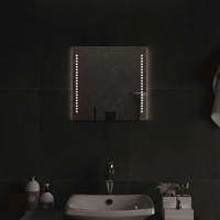 vidaXL LED Bathroom Mirror 40x40 cm