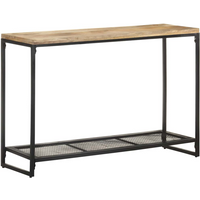 vidaXL Console Table 110x35x75 cm Solid Mango Wood