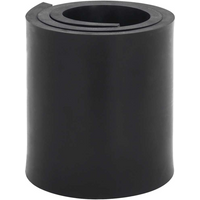 vidaXL Rubber Edge for Snow Plow Black 80x15x1 cm
