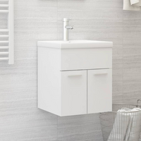 vidaXL Sink Cabinet White 41x38.5x46 cm Engineered Wood