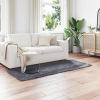 vidaXL Faux Sheepskin Rug Tafalla Anthracite 80 x 200 cm Polyester