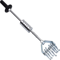 vidaXL Multi Claw Slide Hammer 65 cm Carbon Steel