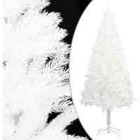 vidaXL Artificial Christmas Tree Lifelike Needles White 120 cm