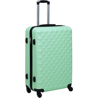 vidaXL Hardcase Trolley Mint ABS