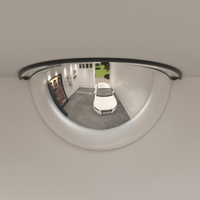 vidaXL Half Domed Traffic Mirrors 2 pcs Ø30 cm Acrylic