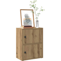 vidaXL Bookcase Artisan Oak 40x24x52 cm Engineered Wood