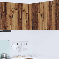 vidaXL Kitchen Cabinet Kalmar Old Wood 57 x 57 x 80 cm Engineered Wood