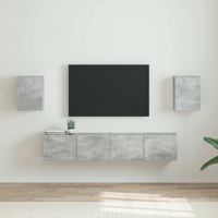 vidaXL TV Wall Cabinet 2 pcs Concerte 30 x 31 x 40 cm Engineered Wood