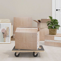 vidaXL Transport Trolleys 2 pcs Rectangular 50x35x11.5 cm
