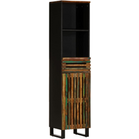vidaXL Sideboard 38x34x160 cm Solid Wood Acacia