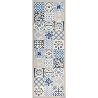 vidaXL Kitchen Floor Mat Washable Mosaic 60x180 cm