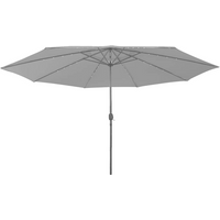 vidaXL Garden Parasol with LED Lights 400 cm Anthracite