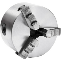 vidaXL 3 Jaw Self-Centering Lathe Chuck 100 mm Steel