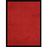 vidaXL Doormat Red 60x80 cm