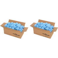 vidaXL Anti Bacteria Pool Filter Balls Blue 1400 g Polyethylene