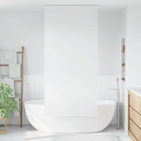 vidaXL Shower Roller Blind 120x240 cm White