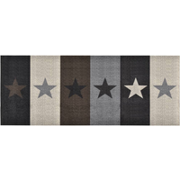 vidaXL Kitchen Carpet Washable Stars 60x180 cm
