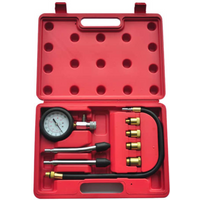 vidaXL 9-Piece Compression Test Kit Petrol Engine