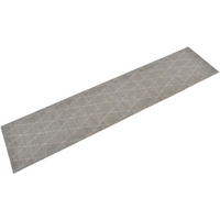 vidaXL Kitchen Rug Washable Rhombus 60x300 cm Velvet