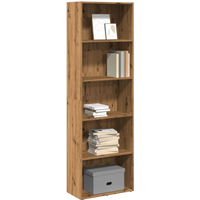 vidaXL Bookcase Artisian Oak 60x30x189 cm Engineered Wood