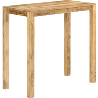 vidaXL Bar Table 112x55x108 cm Solid Wood Mango