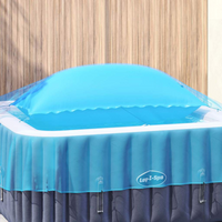 vidaXL Winter Pool Pillow Blue 460 x 230 x 160 cm PVC