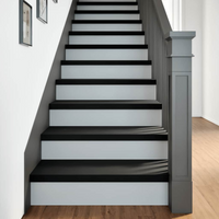 vidaXL Stair Treads 8 pcs Dark Brown 80x30x2 cm Solid Wood Oak