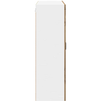 vidaXL Kitchen Wall Cabinet Wall-mounted Artisan Oak 80 x 31 x 100 cm