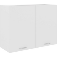 vidaXL Hanging Cabinet Lyon White 80x31x60 cm Engineered Wood