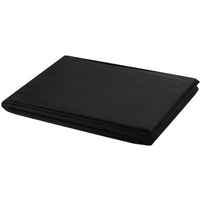 vidaXL Backdrop Cotton without Stand Black 600x300 cm