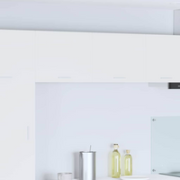 vidaXL Hanging Cabinet 2 pcs White 50 x 31 x 40 cm Engineered Wood