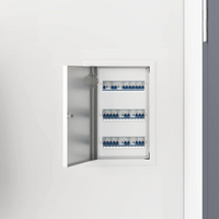 vidaXL Access Panel White 33 x 23 x 3 cm Steel