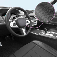 vidaXL Car Film Matt Black 100x150 cm