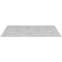vidaXL Stair Tread Rectangular 2 pcs Silver 50 x 40 cm Aluminium