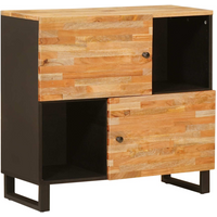 vidaXL Side Cabinet Brown 80 x 33 x 75 cm Solid Mango Wood