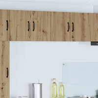 vidaXL Kitchen Wall Cabinets 2 pcs Artisan Oak 60 x 31 x 40 cm
